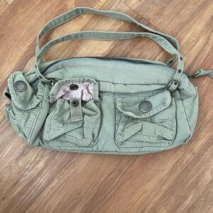 90’s Y2K RARE! Vintage Abercrombie & Fitch Cargo Military Bag